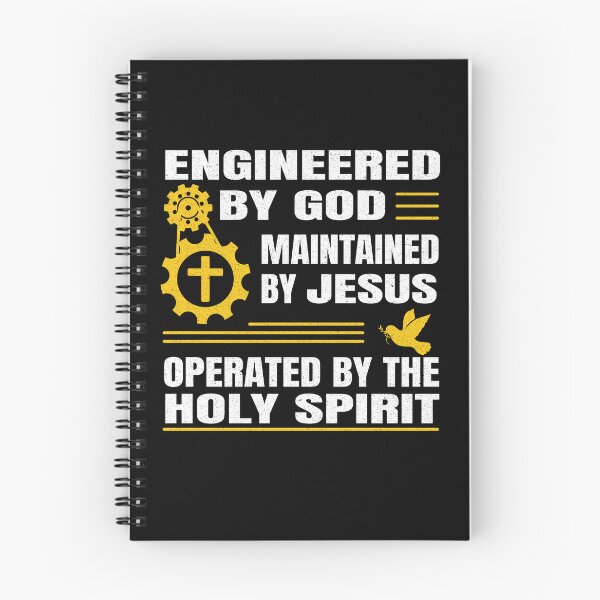 Item preview, Engineered by God, Maintained by Jesus, Operated by the Holy Spirit | Faith Tech Design designed and sold by Geezo101.