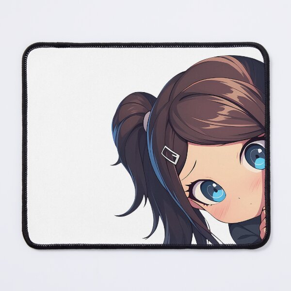 Item preview, Aoi Asahina Danganronpa Anime Girl Chibi Kawaii Peeker designed and sold by HumbertoValveno.