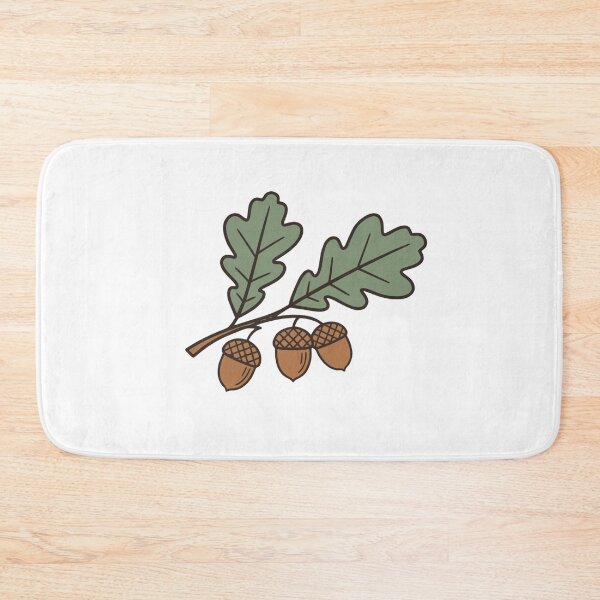 Item preview, Oak Tree Branch With Acorns - Minimalist Floral Art Graphic designed and sold by SlavicFolk.