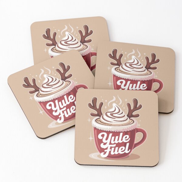 Item preview, Yule Fuel • Cozy Cocoa & Coffee Christmas designed and sold by Blok45.