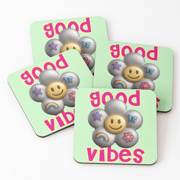 Item preview, y2k Blume, good vibes designed and sold by Mauswohn.
