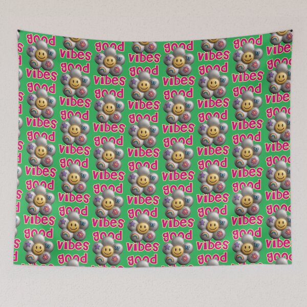 Item preview, y2k Blume, good vibes designed and sold by Mauswohn.
