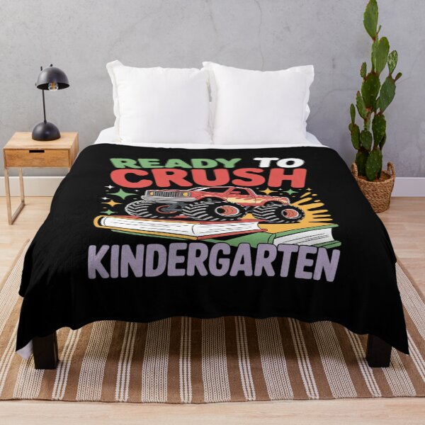 Item preview, Back to School Crushing First Day Of Kindergarten designed and sold by PeteHomenick.