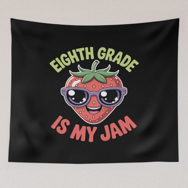 Item preview, Back To School Eighth Grade Is My Jam Student Teacher designed and sold by PeteHomenick.