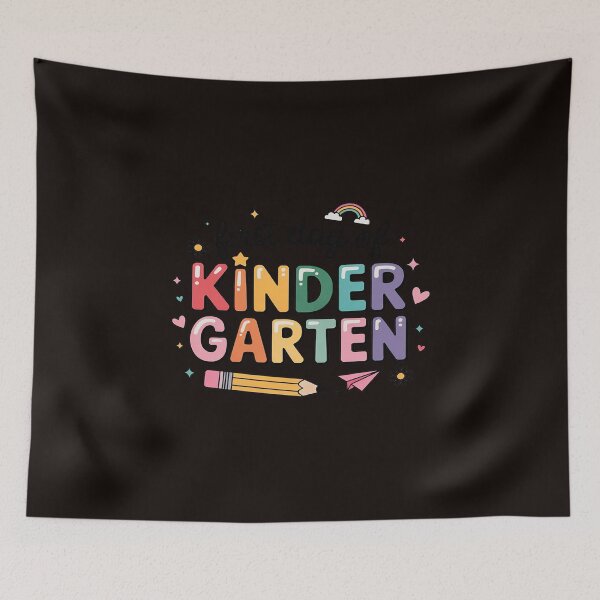 Item preview, Back to School First Day of Kindergarten designed and sold by PeteHomenick.