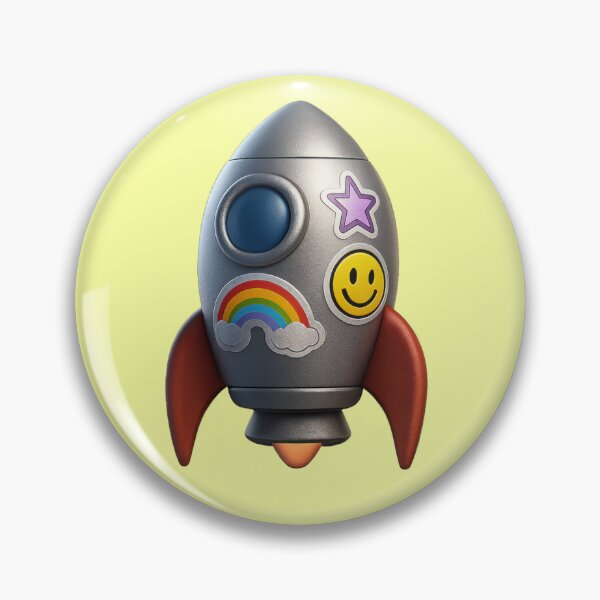Item preview, cool Y2K rocket designed and sold by Mauswohn.