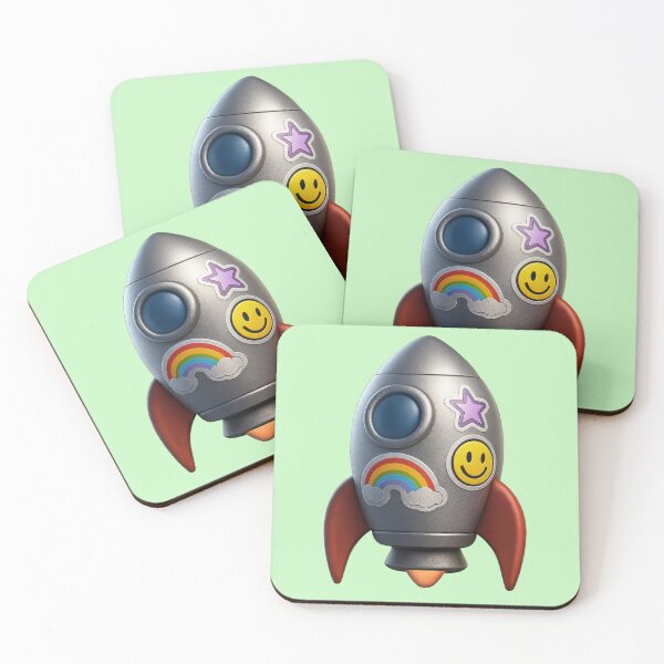 Item preview, cool Y2K rocket designed and sold by Mauswohn.