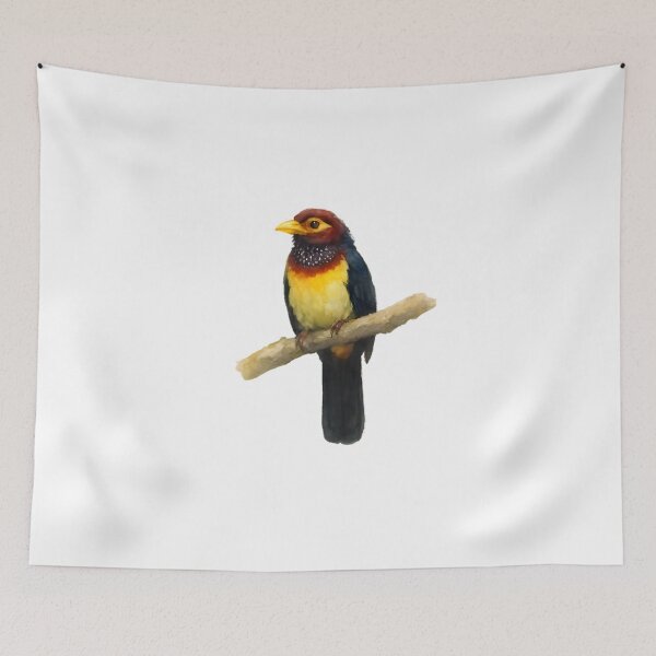 Item preview, Yellow-billed Barbet (Trachyphonus purpuratus) designed and sold by HOMETOWN86.