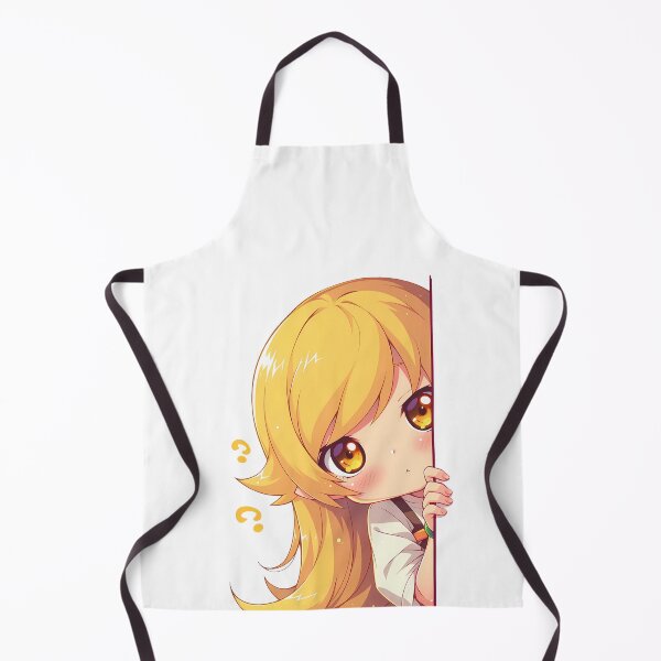 Item preview, Shinobu Oshino Bakemonogatari Anime Girl Chibi Kawaii Peeker designed and sold by HumbertoValveno.