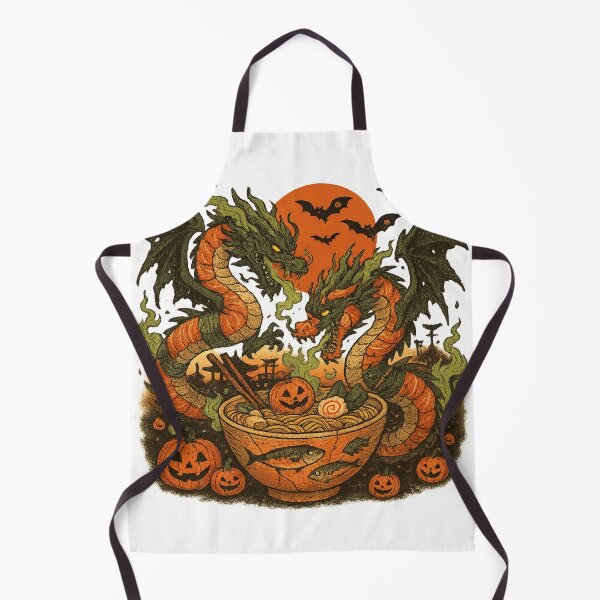 Item preview, Halloween Dragons and Ramen designed and sold by CLEARART7.