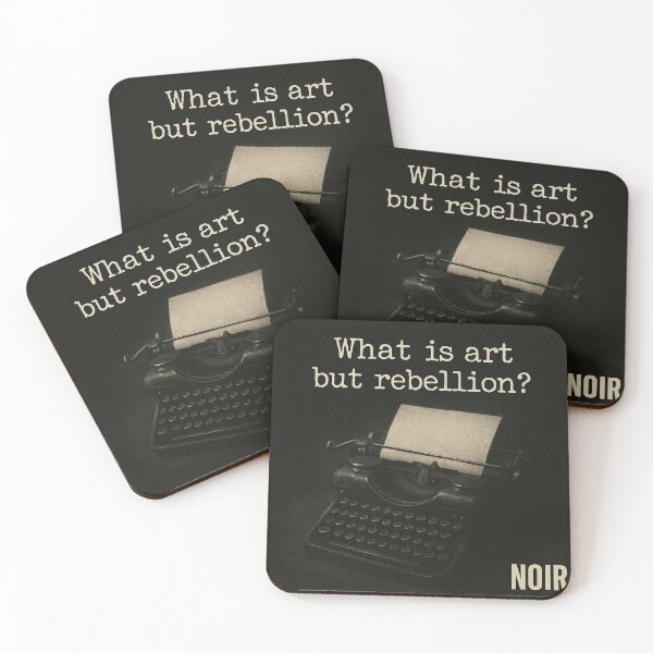 Item preview, What is art but rebellion? designed and sold by The Aloof.