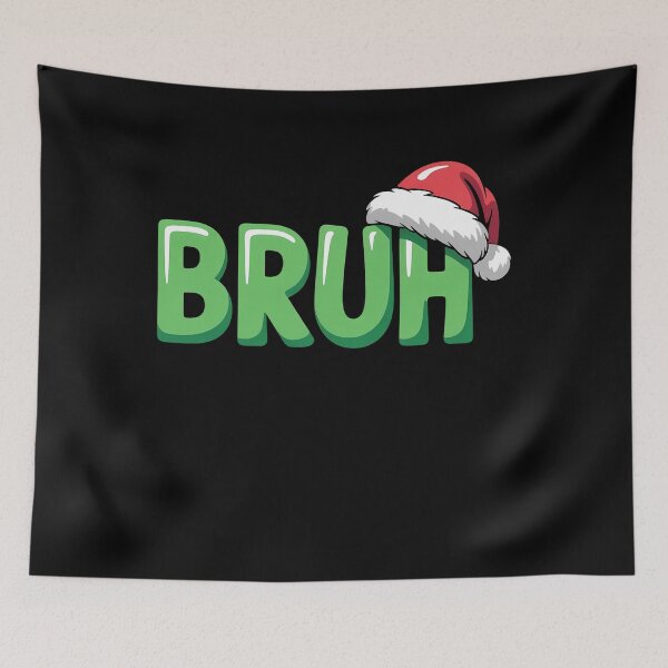 Item preview, Bruh Christmas Santa Hat designed and sold by Formatage.