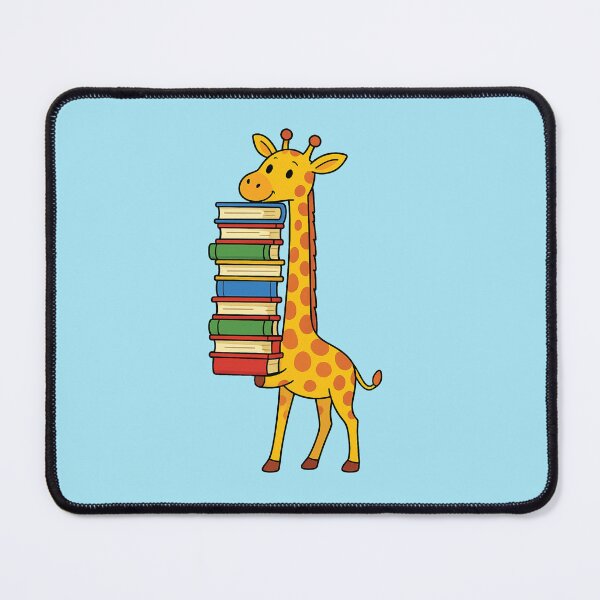Item preview, Giraffe with Book Stack designed and sold by Jhullie.