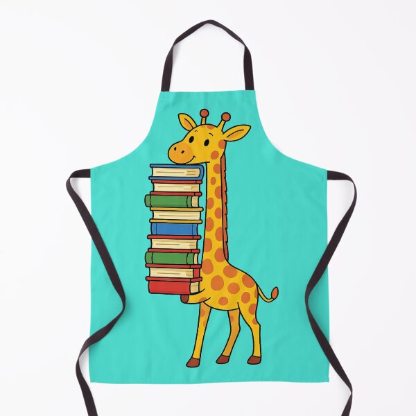 Item preview, Giraffe with Book Stack designed and sold by Jhullie.
