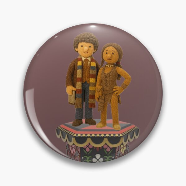 Item preview, The Doctor & Leela in Camberwick Green designed and sold by halibutgoatramb.