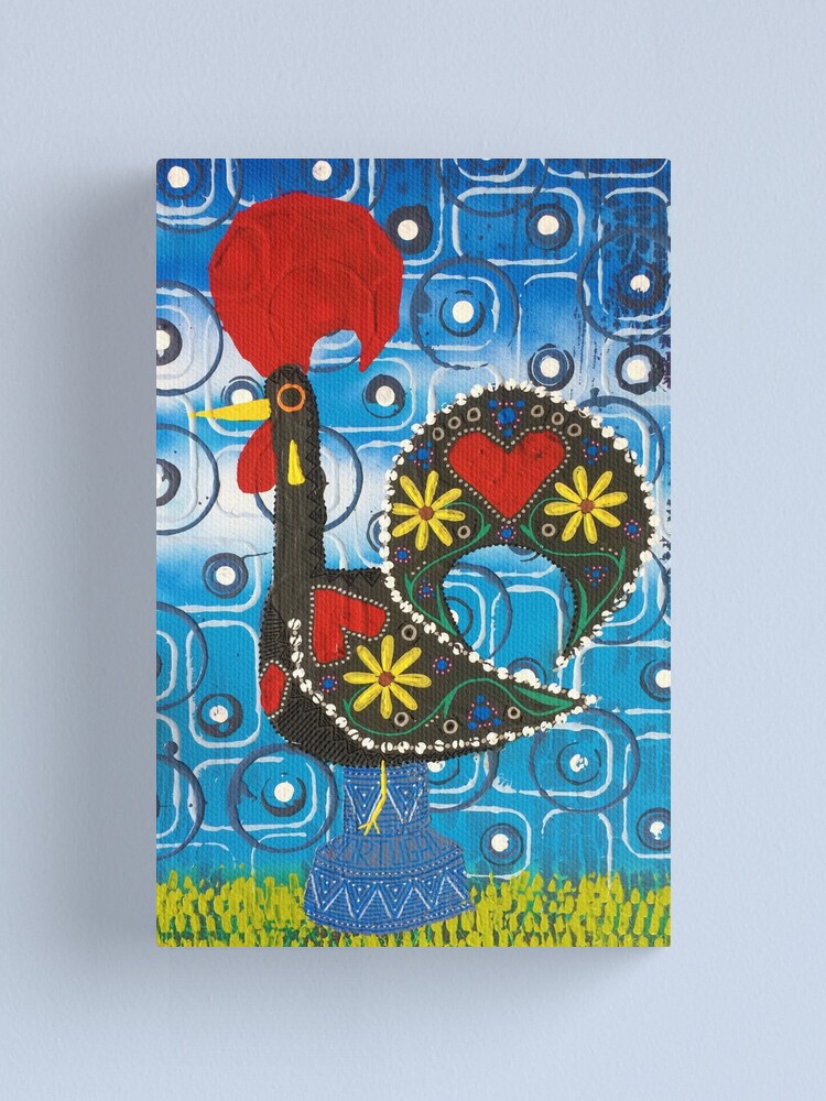Alternate view of Portuguese Rooster 7 Canvas Print