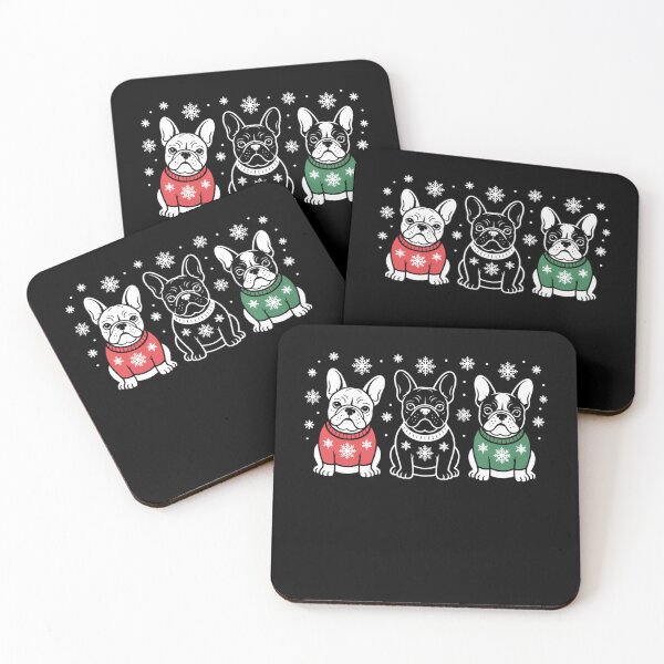 Item preview, Christmas French Bulldogs Xmas Frenchie Dog Men Women Kids designed and sold by Formatage.
