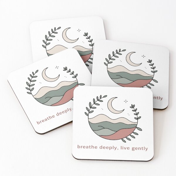 Item preview, Breathe Deeply, Live Gently designed and sold by eMGi27Prints.
