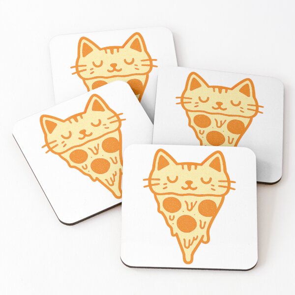 Item preview, Kitty Pizza, Cat Pizza, Pizza Cat designed and sold by graphic-genie.