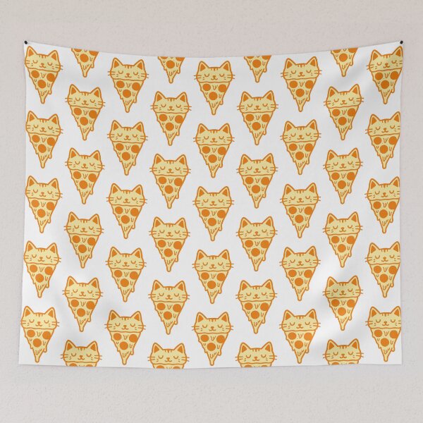Item preview, Pizza de gatito, pizza de gato, pizza de gato designed and sold by graphic-genie.