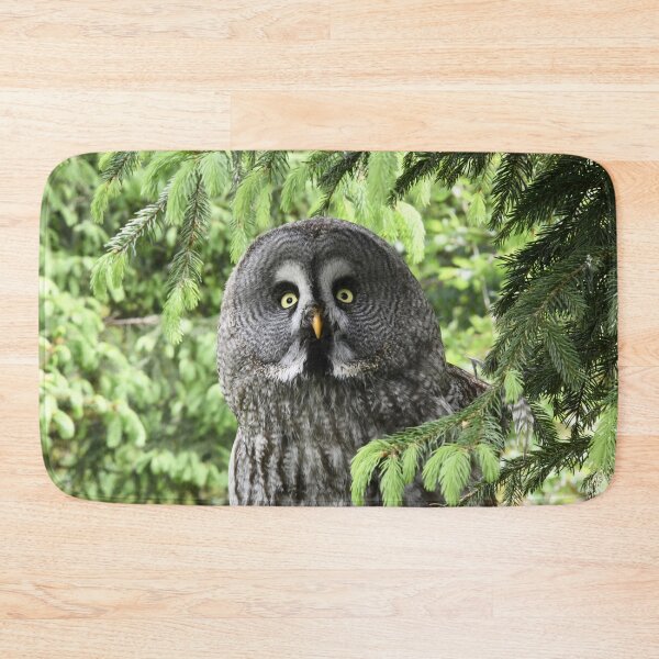 Item preview, The Great Grey Owl – Owl of the North / Swiss Artwork Photography designed and sold by Raphael Wolf.