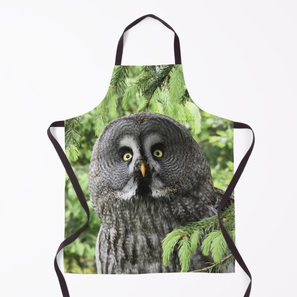 Item preview, The Great Grey Owl – Owl of the North / Swiss Artwork Photography designed and sold by Raphael Wolf.