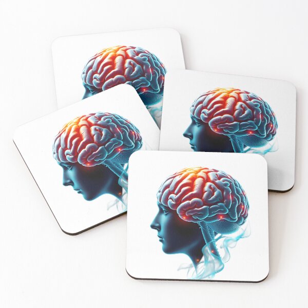 Item preview, High-Detail Human Brain Anatomy: Lateral View for Neuroscience designed and sold by Maldives-Art.
