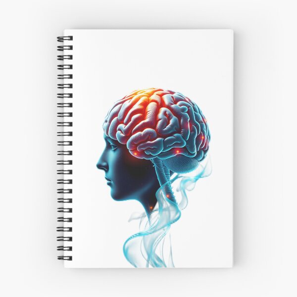 Item preview, High-Detail Human Brain Anatomy: Lateral View for Neuroscience designed and sold by Maldives-Art.