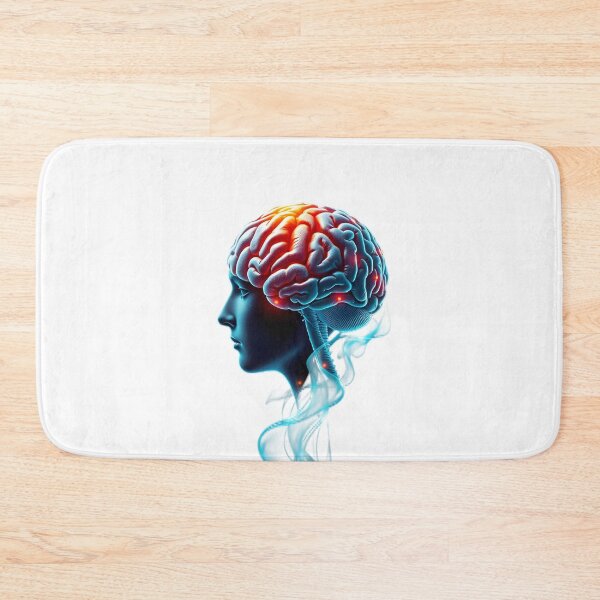Item preview, High-Detail Human Brain Anatomy: Lateral View for Neuroscience designed and sold by Maldives-Art.