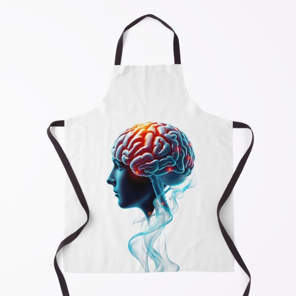 Item preview, High-Detail Human Brain Anatomy: Lateral View for Neuroscience designed and sold by Maldives-Art.