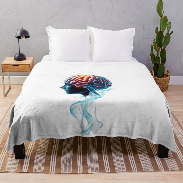 Item preview, High-Detail Human Brain Anatomy: Lateral View for Neuroscience designed and sold by Maldives-Art.