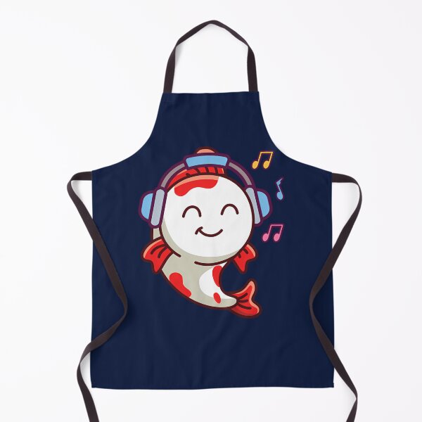 Artikelvorschau, -Niedliches Karpfen-Klassiker-T-Shirt mit Gitarren-Cartoon-Tier-Wortspiel-T-Shirt entworfen und verkauft von Ayaska7.