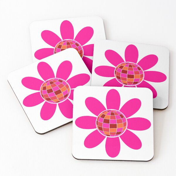 Item preview, Groovy Disco Pink Flower  designed and sold by Yasminepatterns .