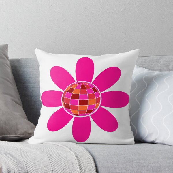 Item preview, Groovy Disco Pink Flower  designed and sold by Yasminepatterns .