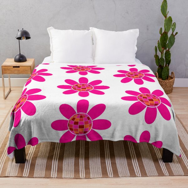 Item preview, Groovy Disco Pink Flower designed and sold by Yasminepatterns .