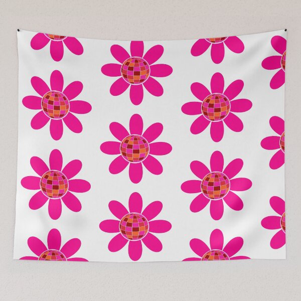 Item preview, Groovy Disco Pink Flower  designed and sold by Yasminepatterns .