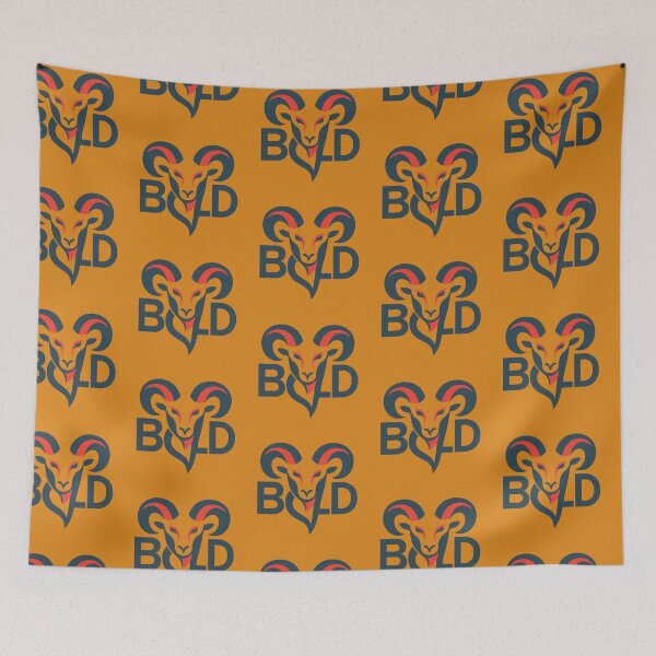 Item preview, Bold Like Aries – Ram Zodiac Typography Design designed and sold by Kony83.