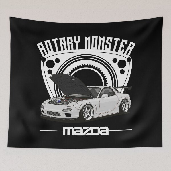 Item preview, Mazda Rx-7 Rotary Monster designed and sold by BronArtworks.