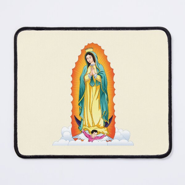 Item preview, Our Lady of Guadalupe Illustration - Full Figure Catholic Art designed and sold by insiyah7253.