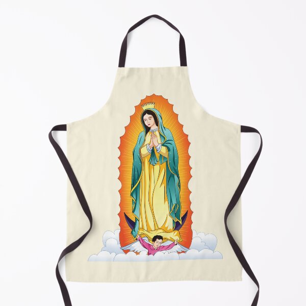 Item preview, Our Lady of Guadalupe Illustration - Full Figure Catholic Art designed and sold by insiyah7253.