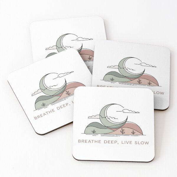 Item preview, Breathe Deep, Live Slow designed and sold by eMGi27Prints.