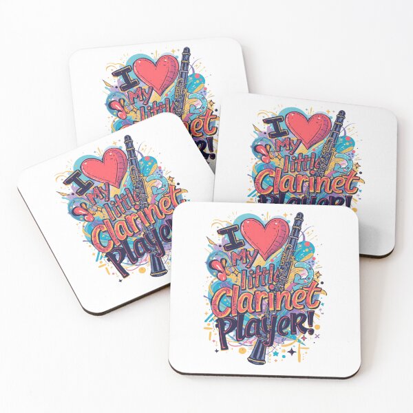 Item preview, I love my little clarinet player! designed and sold by FlicksPicks.