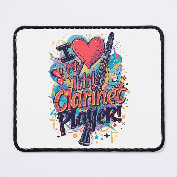 Item preview, I love my little clarinet player! designed and sold by FlicksPicks.