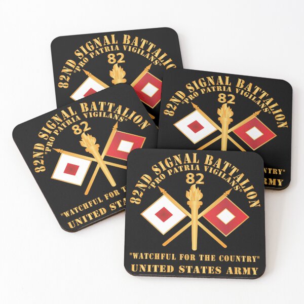 Item preview, Army - 82nd Signal Battalion - Pro Patria Vigilans - US Army X 300 designed and sold by Military Insignia Products.