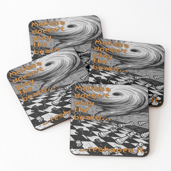 Item preview, Melissa Reshapes the Board — Strategic Vortex designed and sold by PawnShiftGoods.