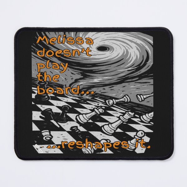 Item preview, Melissa Reshapes the Board — Strategic Vortex designed and sold by PawnShiftGoods.