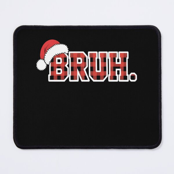 Item preview, Bruh Funny Christmas Plaid Teens Boys Men Xmas Pajamas designed and sold by TyraYoung.