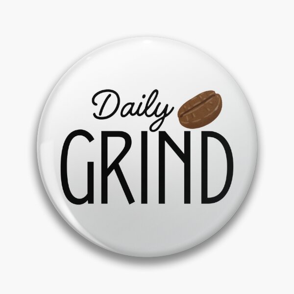 Item preview, Daily Grind Coffee Bean Design Joke  designed and sold by Studio Sonder.