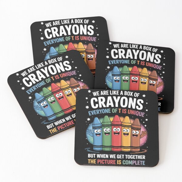 Item preview, Teacher We Are Like a Box of Crayons  designed and sold by MonsterBuddiess.