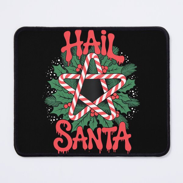Item preview, Christmas Hail Santa Candy Cane Pentagram Evil Krampus Satan designed and sold by TyraYoung.
